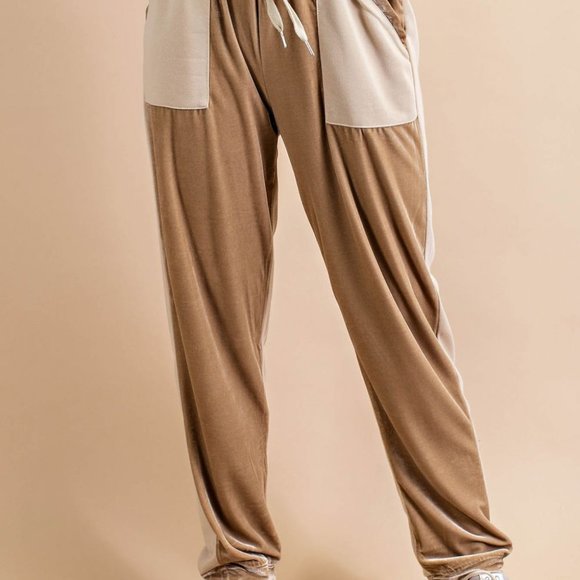 PERFECT Jogger Set with zip up Hoodie by Kori America- SOOO SOFT and Comfy 2pc - Picture 5 of 5